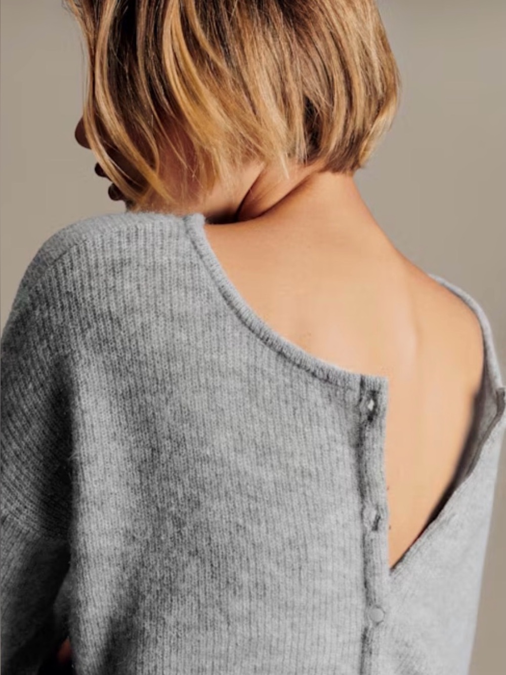 Sezane Gaspard Cardigan grey size S